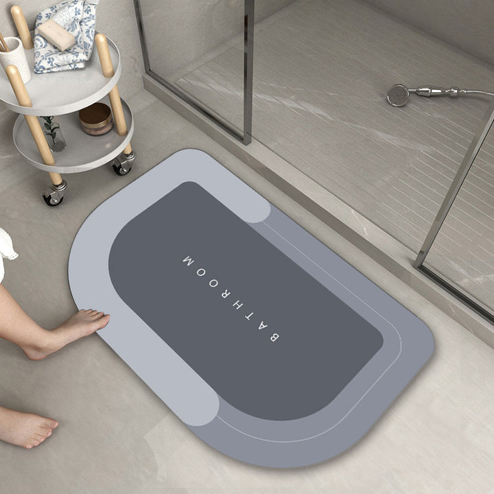 🚿 Step into Comfort – Soft &amp; Absorbent Bathroom Floor Mat! 🛁