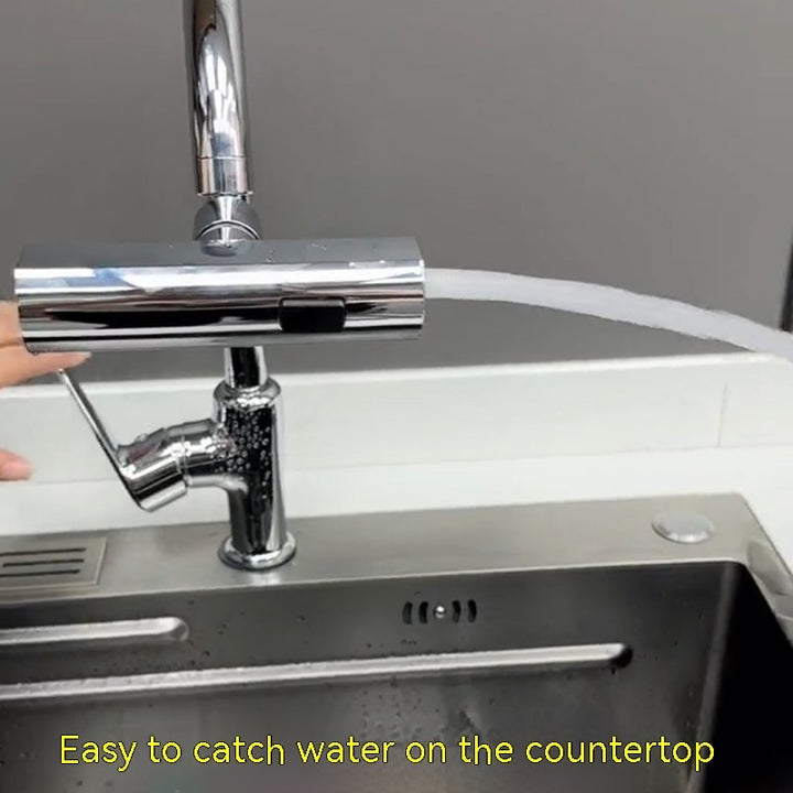 🚰 Upgrade Your Kitchen with the Ultimate 360° Rotating Waterfall Faucet! 💦