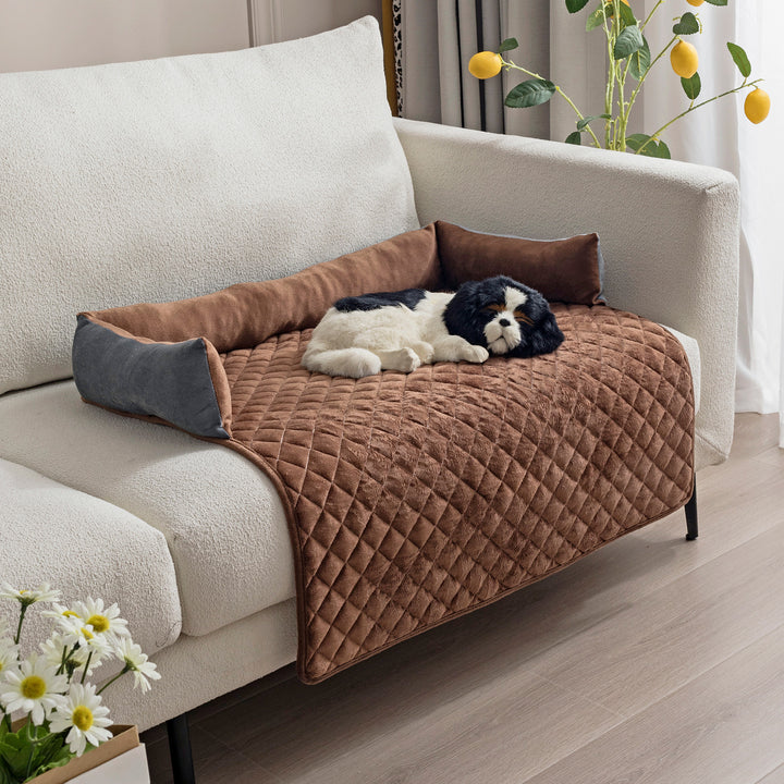 🐾 Luxurious Dog Sofa Bed – Ultimate Comfort &amp; Protection for Your Pet &amp; Furniture! 🛋️🐶