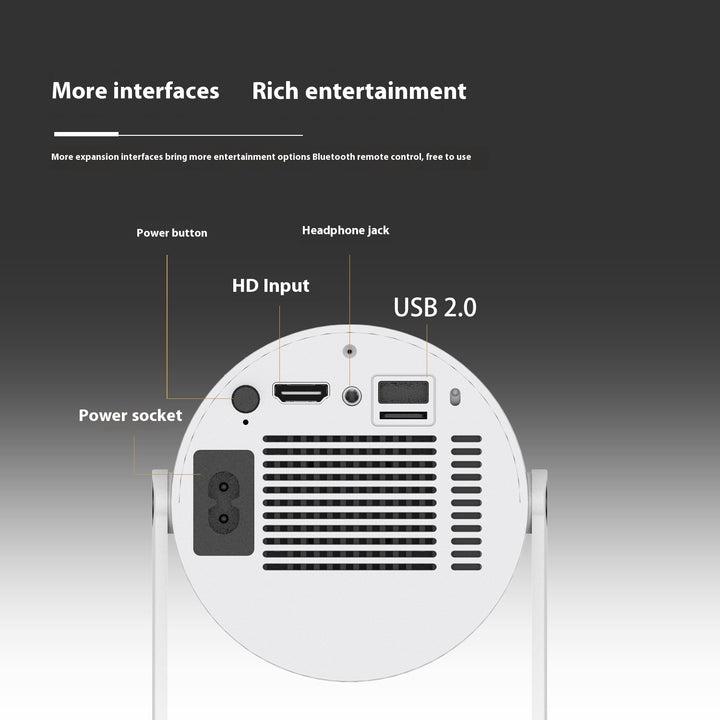 🚀 Portable 180° Home Projector – The Future of Big-Screen Entertainment!