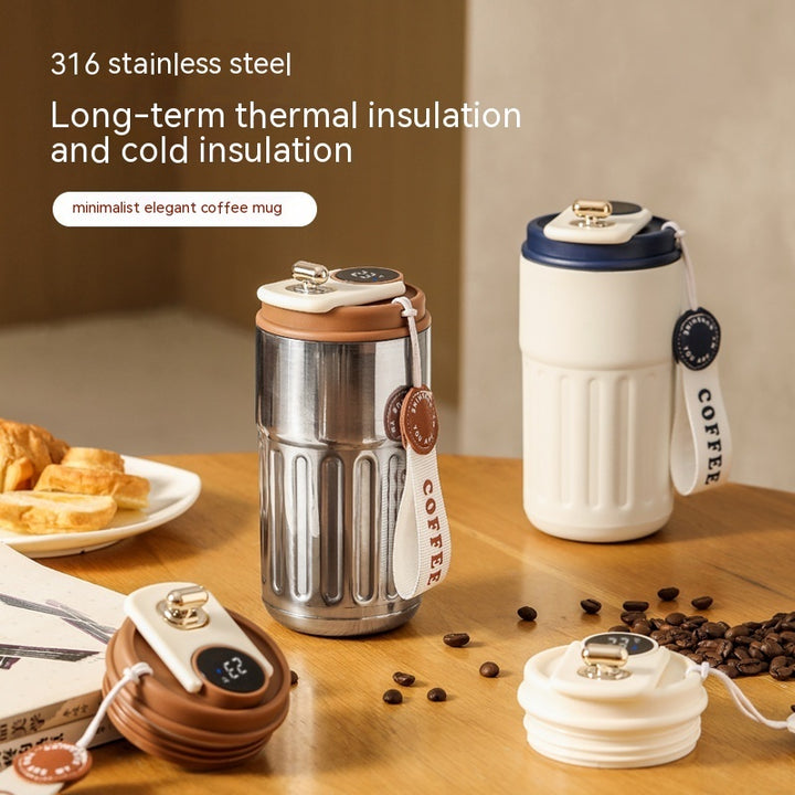 🔥 Smart Digital Thermal Bottle – The Perfect Blend of Technology &amp; Style! ☕❄️