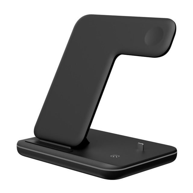 ⚡ 3-in-1 Wireless Charging Stand – Fast, Safe &amp; Ultra-Convenient! 🚀