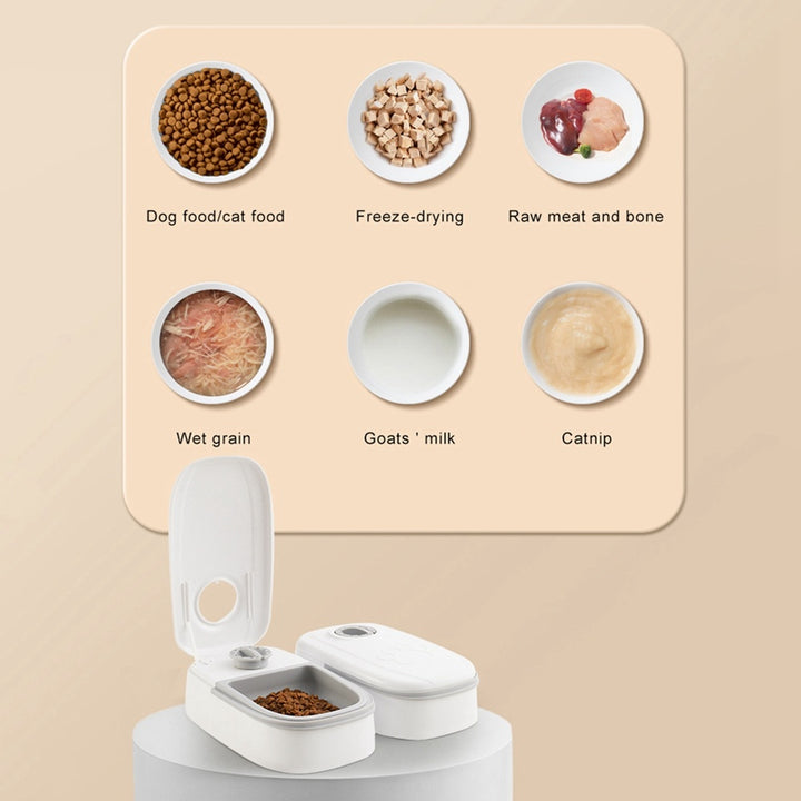 Automatic Pet Feeder &amp; Water Dispenser – Smart Feeding, Happy Pets!