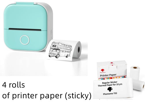 🚀 Portable Mini Thermal Label &amp; Photo Printer – The Ultimate Smart Printing Solution!