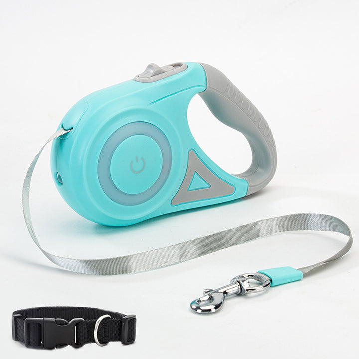 🚀 Ultimate Retractable Dog Leash with Collar – Control, Comfort &amp; Safety in One! 🐶✨