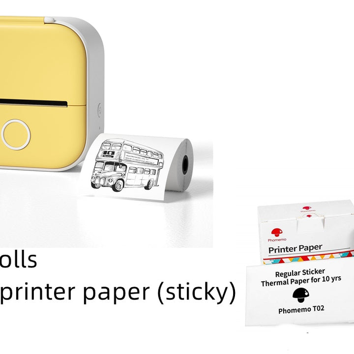 🚀 Portable Mini Thermal Label &amp; Photo Printer – The Ultimate Smart Printing Solution!