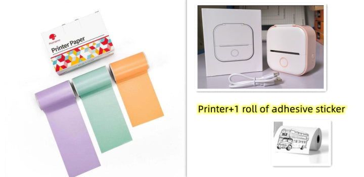 🚀 Portable Mini Thermal Label &amp; Photo Printer – The Ultimate Smart Printing Solution!