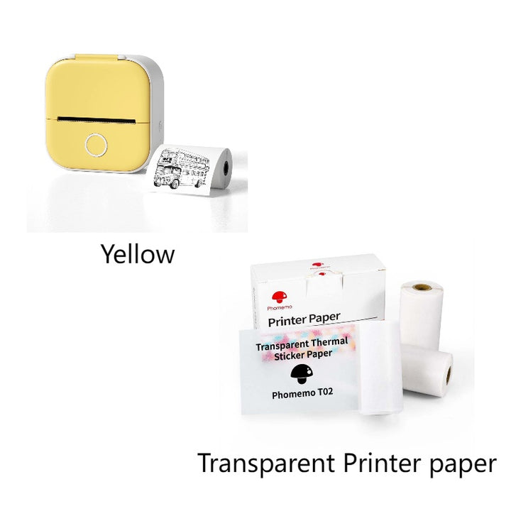 🚀 Portable Mini Thermal Label &amp; Photo Printer – The Ultimate Smart Printing Solution!