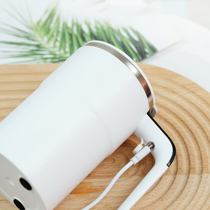 ☕ USB Rechargeable Self-Stirring Coffee Mug – Smart, Spill-Free &amp; Perfect for On-the-Go! 🚀