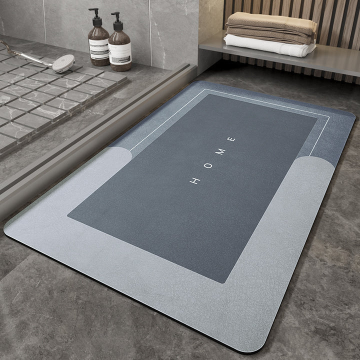 🚿 Step into Comfort – Soft &amp; Absorbent Bathroom Floor Mat! 🛁