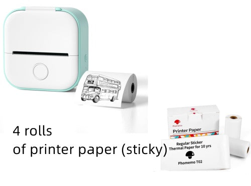 🚀 Portable Mini Thermal Label &amp; Photo Printer – The Ultimate Smart Printing Solution!