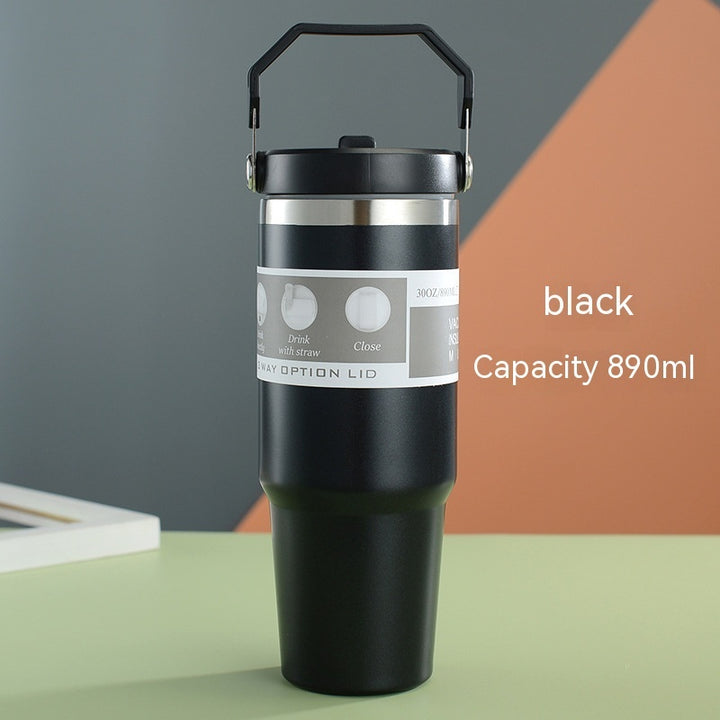 🚗 Portable Stainless Steel Tumbler – Keep Your Drinks Hot or Cold Anywhere! ☕❄️