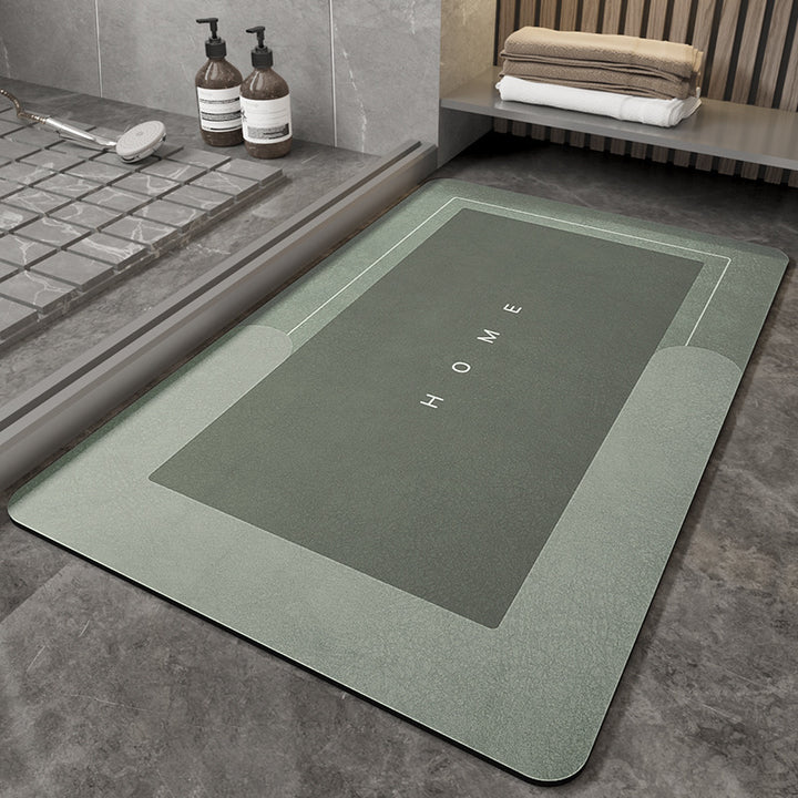 🚿 Step into Comfort – Soft &amp; Absorbent Bathroom Floor Mat! 🛁