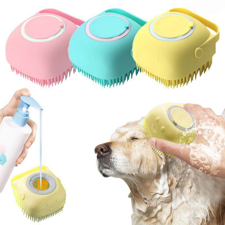 Cute Dog Bath Brush – The Ultimate Grooming &amp; Bathing Tool! 🐶🛁