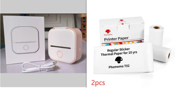 🚀 Portable Mini Thermal Label &amp; Photo Printer – The Ultimate Smart Printing Solution!