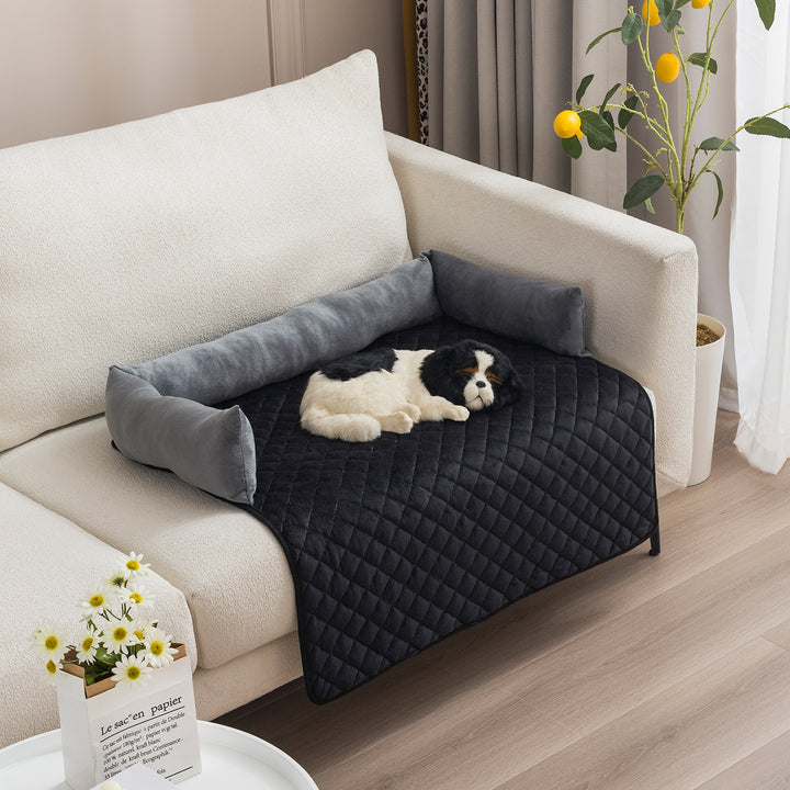 🐾 Luxurious Dog Sofa Bed – Ultimate Comfort &amp; Protection for Your Pet &amp; Furniture! 🛋️🐶