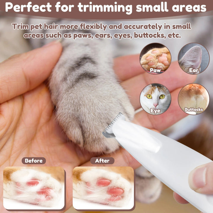 ✨ Ultimate Pet Grooming Solution – LED Dog Paw Trimmer for Precision &amp; Comfort! ✨