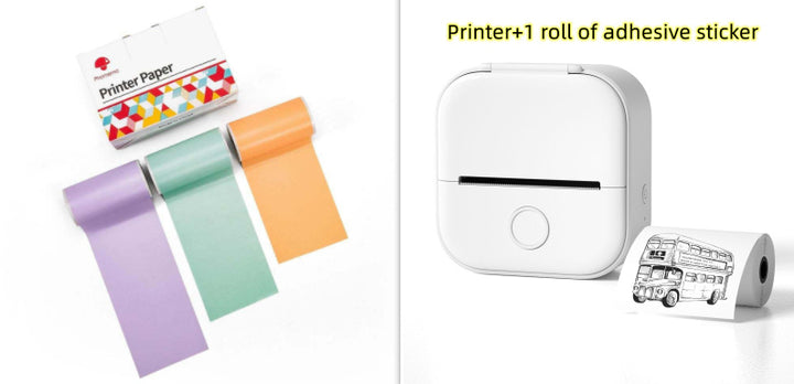 🚀 Portable Mini Thermal Label &amp; Photo Printer – The Ultimate Smart Printing Solution!