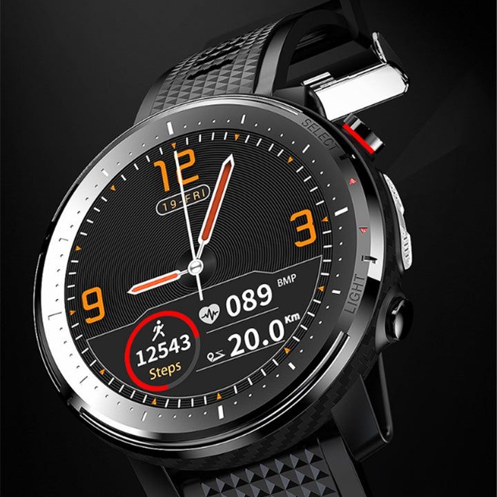 🕒 Waterproof Smartwatch with HD Round Screen &amp; 7-Day Battery Life – Technology &amp; Style on Your Wrist!