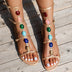 Flat Round Head Beach Holiday Sandals