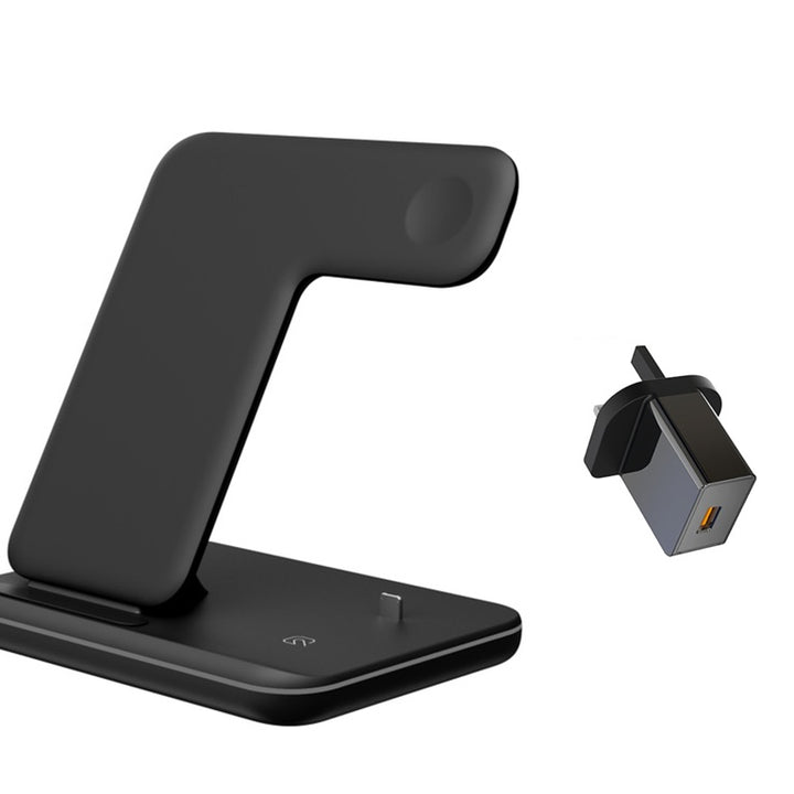 ⚡ 3-in-1 Wireless Charging Stand – Fast, Safe &amp; Ultra-Convenient! 🚀