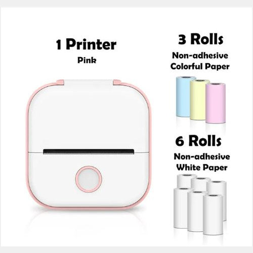 🚀 Portable Mini Thermal Label &amp; Photo Printer – The Ultimate Smart Printing Solution!