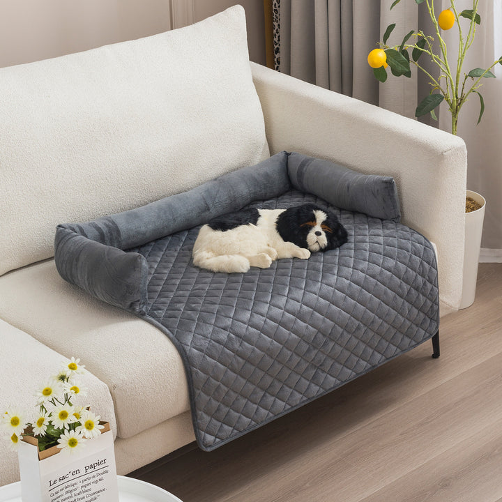 🐾 Luxurious Dog Sofa Bed – Ultimate Comfort &amp; Protection for Your Pet &amp; Furniture! 🛋️🐶