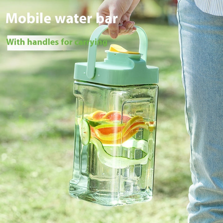 💧 Stay Hydrated &amp; Refresh in Style – Large-Capacity Cold Water Dispenser with Faucet! 🍹❄️