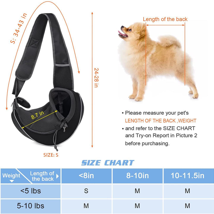 🐾 Stylish &amp; Comfortable Crossbody Pet Carrier – Perfect for On-the-Go Pet Parents! 👜🐶🐱