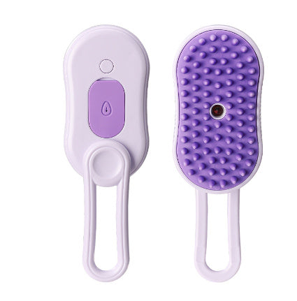 Steam Pet Brush with Spray Function – The Ultimate Grooming Revolution! 🐾💨