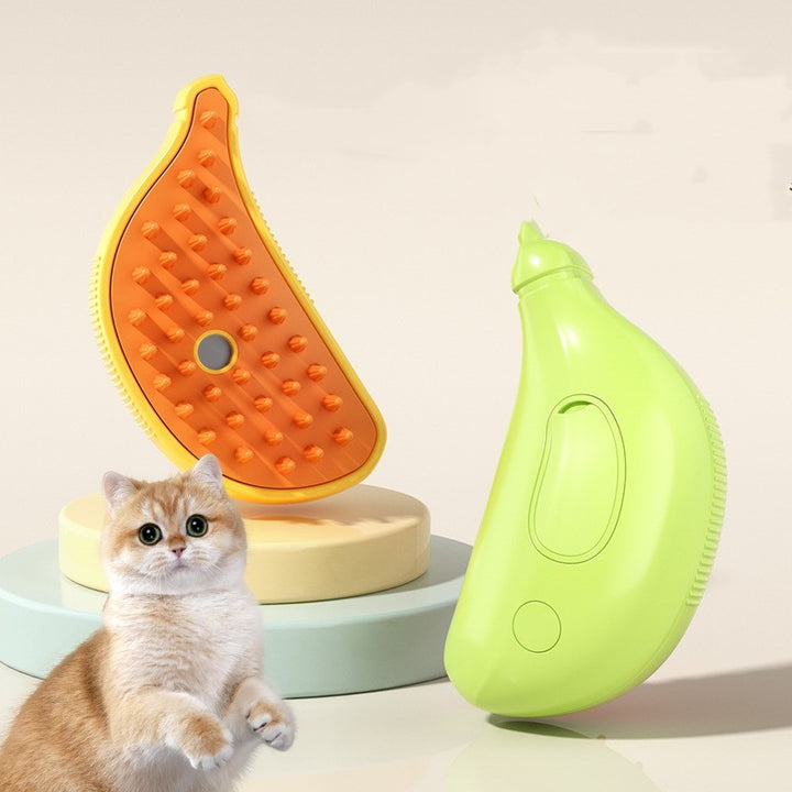 🐶🐱 3-in-1 Pet Steam Brush – The Ultimate Grooming Tool for a Healthier, Happier Pet! 🛁✨