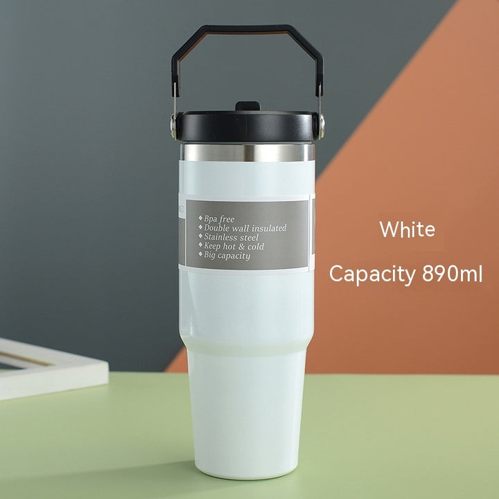 🚗 Portable Stainless Steel Tumbler – Keep Your Drinks Hot or Cold Anywhere! ☕❄️